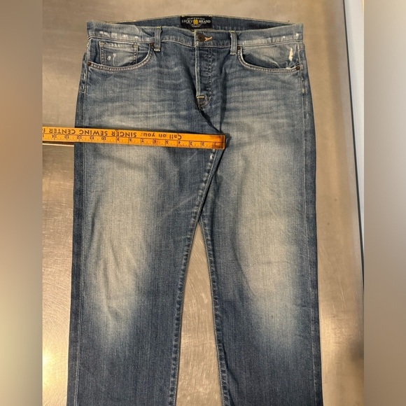 Lucky vintage boyfriend distressed jeans - Picture 5 of 10